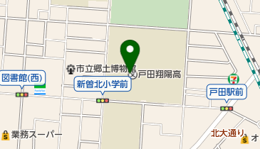 埼玉県立戸田翔陽高校の地図画像