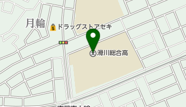 埼玉県立滑川総合高校の地図画像