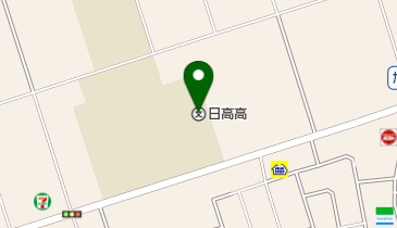 埼玉県立日高高校の地図画像