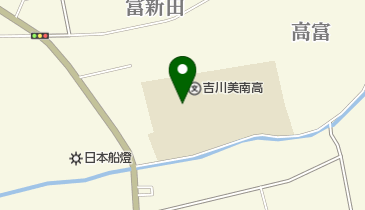 埼玉県立吉川美南高校の地図画像