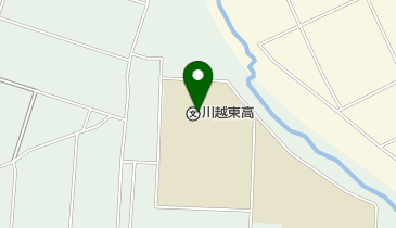 私立川越東高校の地図画像