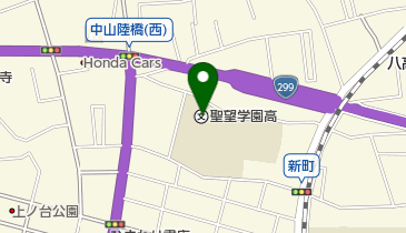 私立聖望学園高校の地図画像