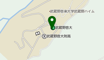私立武蔵野音楽大学附属高校の地図画像