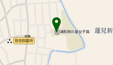 私立浦和明の星女子高校の地図画像