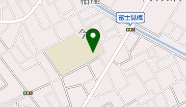 上尾市立西中学校の地図画像