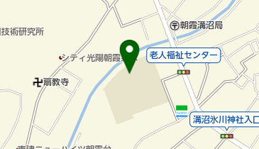 朝霞市立朝霞第三中学校の地図画像