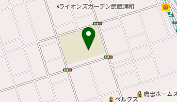 さいたま市立内谷中学校の地図画像