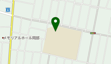 深谷市立岡部中学校の地図画像