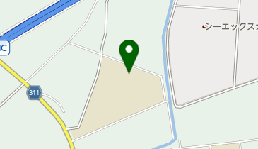 桶川市立加納中学校の地図画像