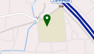 上里町立上里中学校の地図画像