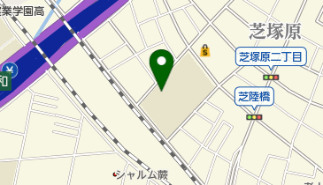 川口市立芝西中学校の地図画像