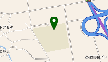 川島町立西中学校の地図画像