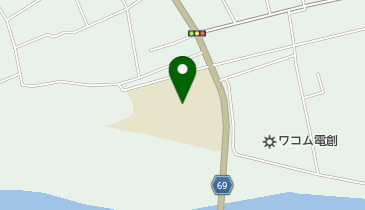 深谷市立川本中学校の地図画像