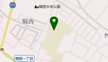 加須市立騎西中学校の地図画像