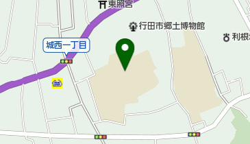 行田市立忍中学校の地図画像