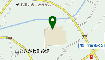 ときがわ町立玉川中学校の地図画像