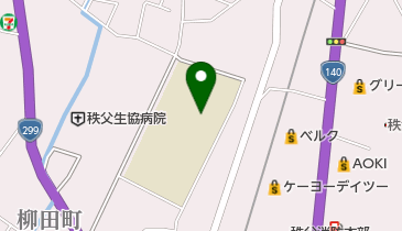 秩父市立秩父第一中学校の地図画像