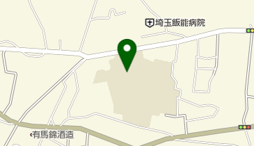 飯能市立飯能西中学校の地図画像