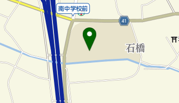 東松山市立南中学校の地図画像