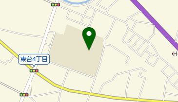 本庄市立本庄東中学校の地図画像