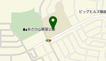 飯能市立美杉台中学校の地図画像