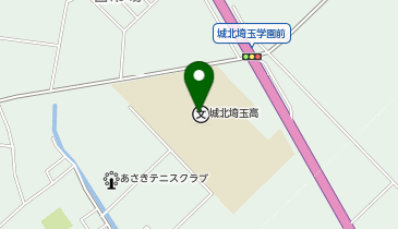 私立城北埼玉中学校の地図画像