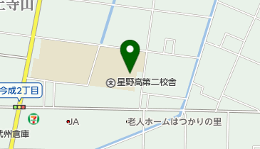 私立星野学園中学校の地図画像