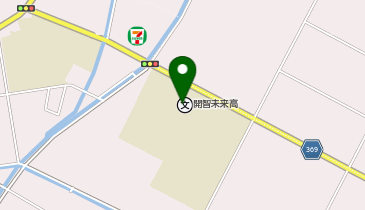 私立開智未来中学校の地図画像