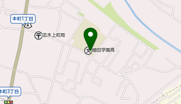 私立細田学園中学校の地図画像