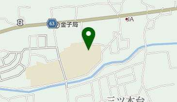 入間市立金子小学校の地図画像