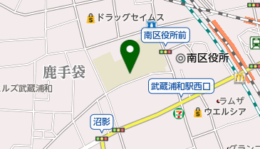 さいたま市立浦和大里小学校の地図画像