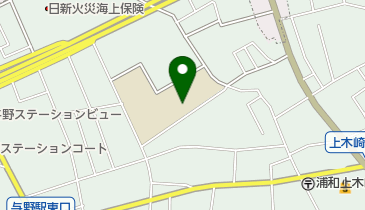 さいたま市立上木崎小学校の地図画像
