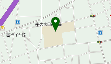 さいたま市立日進北小学校の地図画像