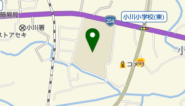 小川町立小川小学校の地図画像