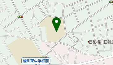 桶川市立桶川東小学校の地図画像