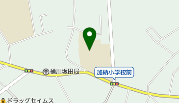 桶川市立加納小学校の地図画像