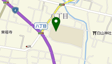春日部市立幸松小学校の地図画像