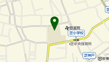 川口市立芝小学校の地図画像