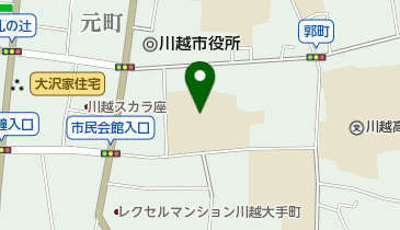 川越市立川越小学校の地図画像