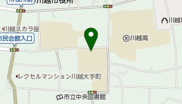 川越市立川越第一小学校の地図画像