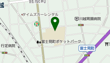 川越市立仙波小学校の地図画像