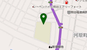 熊谷市立熊谷南小学校の地図画像