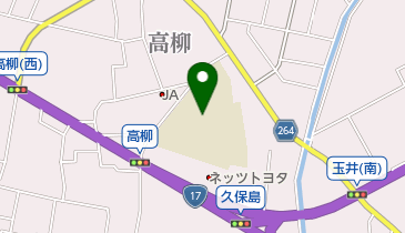 熊谷市立玉井小学校の地図画像