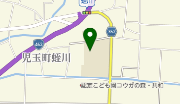 本庄市立共和小学校の地図画像