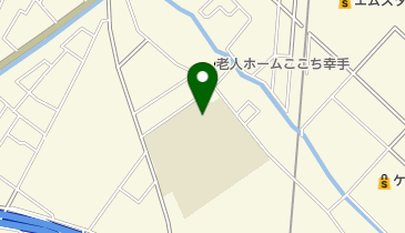 幸手市立上高野小学校の地図画像