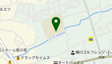草加市立小山小学校の地図画像