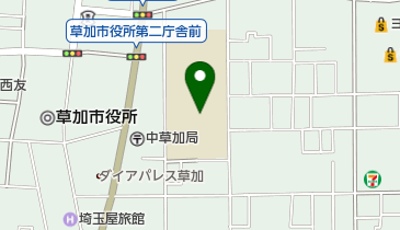 草加市立高砂小学校の地図画像