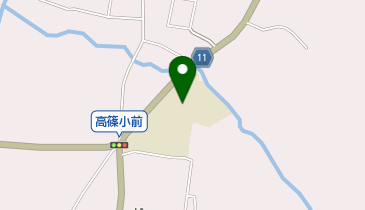 秩父市立高篠小学校の地図画像