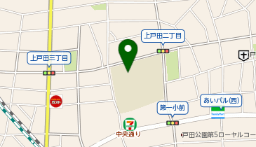 戸田市立戸田第一小学校の地図画像