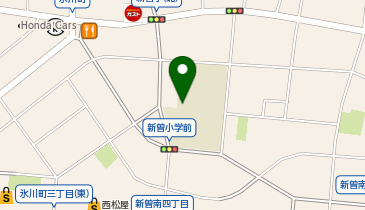 戸田市立新曽小学校の地図画像